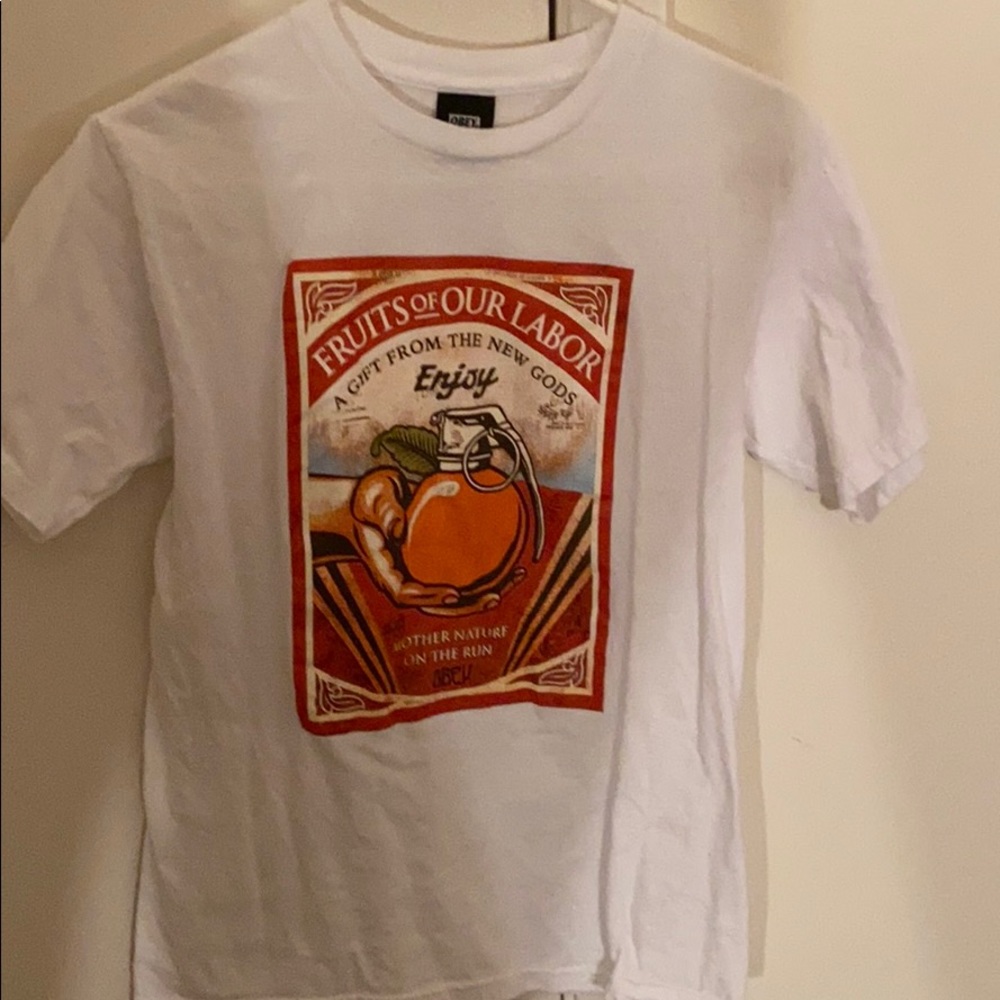 OBEY “ Fruits of our labor tee”
